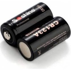 CR123A 3.0V Primary Lithium Batteries 6-PACK