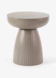 Fluted Totem Side Table