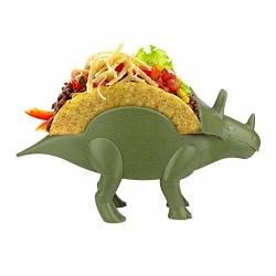 Tricerataco Taco Holder - The Ultimate Prehistoric Taco Stand For Jurassic Taco Tuesdays And Dinosaur Parties - Holds 2 Tacos - The Perfect Gift