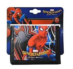 Spiderman Non- Woven Bifold Wallet On Card