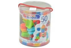 Bristle Blocks Basic Builder Bucket 50 Piece