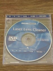Cd & DVD Laser Lens Cleaner By Philips