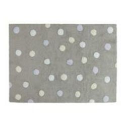 Lorena Canals - Dotty Rug Grey And Blue