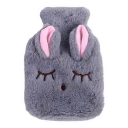 Cute Plush Rabbit Removable And Washable Hot Water Bottles bag