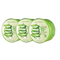 Seoul Cosmetic Nature Republic Soothing And Moisture Aloe Vera 92% Soothing Gel 3EA Imported Korean Cosmetic