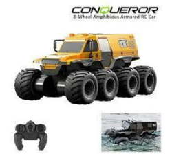 8X8 2.4G Remote Control Car 8WD Off-road Amphibious Stunt Vehicle 8-WHEEL Speed Racing Truck Waterproof Crawler Toys