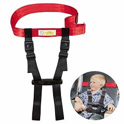 Child Safety Harness Airplane Travel Clip Strap. Airplane Safety Travel Harness For Baby Toddlers & Kids. Travel Harness Safety System Approved By Faa