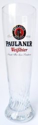Paulaner Beer Glasses 0 5 Litre Pint Set Of 2 Glasses New