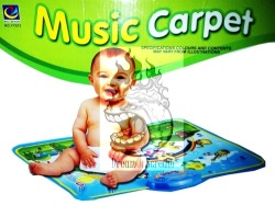 Animal & Rhymes Musical Play Mat For Infants With Music 70cm X 50cm