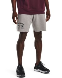 Men's Project Rock Home Gym Heavyweight Terry Shorts - Pewter Light Heather Md