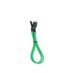 BitFenix.com Bitfenix Alchemy Multisleeved 1 Cable - 30CM - Internal USB Header Extension Cable - Green
