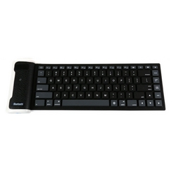 Tangled Flexible Bluetooth Keyboard In Black - 5+