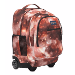 JanSport Driver 8 Wheeled Backpack Multi-red Galaxy