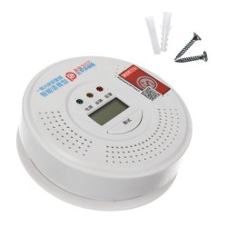 2IN1 Smoke Alarm Co Carbon Monoxide Integrated Alarm Detector Warn Sensor Lcd