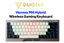 Gamdias Hermes M4 Hybrid Wireless Gaming Keyboard