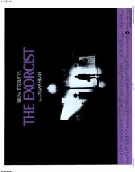 The Exorcist Poster Movie 22 X 28 Inches - 56CM X 72CM 1974 Half Sheet Style A