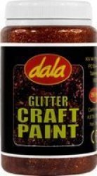 Dala Craft Glitter Paint 250ML Rust