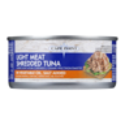 Light Meat Shredded Tuna In Vegetable Oil Salt Added 170G