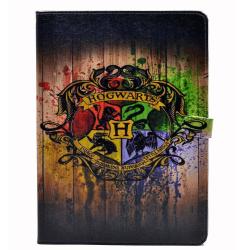 YHB Hogwarts Watercolor Art Pattern Leather Flip Stand Case Cover For Apple Ipad Air 2 II 2014 Model