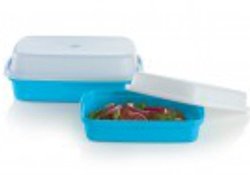 TUPPERWARE Mint Large Marinade Season Serve Storage Container 1294-1 and  1295-8 or TUPPERWARE black Large Marinade Season Serve Storage
