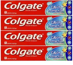 Colgate Kid Cavity Protection Fluoride Toothpaste Bubble Fruit 4 Pack