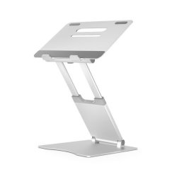 Adj Height Sit To Stand Laptop Holder Monitor Riser