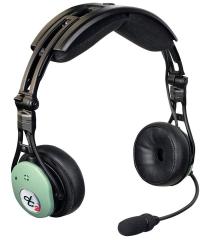 Dc PRO-X2 Hybrid Electronic Noise-cancelling Aviation Headset