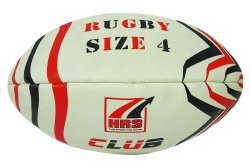 Hrs Australian Club League Synthetic Rubber & Polyester Rugby Ball-size 4 HRS-RGB2B