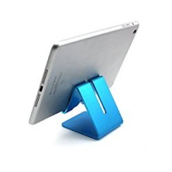 Huntgold Universal Desk Phone Stand Holder Fr Tablet I Pad Mini Retina Nexus Galaxy Phone Blue