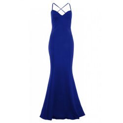 quiz royal blue maxi dress