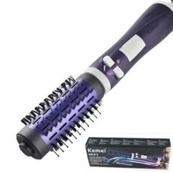 Finly Rotating Hair Brush Dryer Comb Style Hair Dryer Anion Electric Automatic Curler Roller Brush Straightening Styling