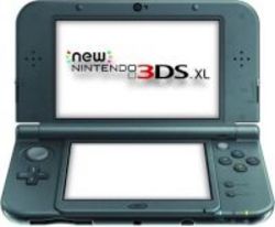 Nintendo New 3DS XL Handheld Console in Metallic Black