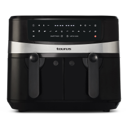Taurus Dual Digital Air Fryer Black 9L