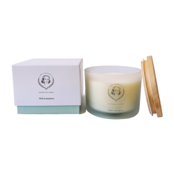 - Wild Lemongrass 370G Soy Candle In Gift Box