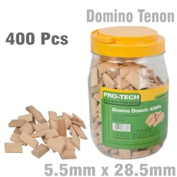 Domino Tenon 5.5 X 28.5MM 400PC Jar Beech Wood - PTD0530