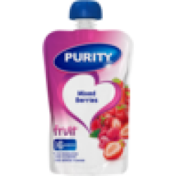 Purity Mixed Berries Fruit Puree 6 Months+ 110ML