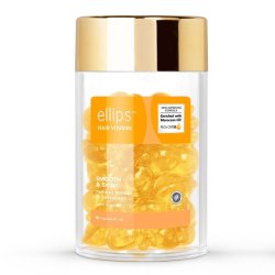 Ellies Ellips Yellow Smooth & Silky Treatment - 50 Capsule Jar