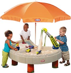 little tikes builders sand and water table