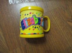 My Name Cup - Coffee Mug - Elizabeth Was R20