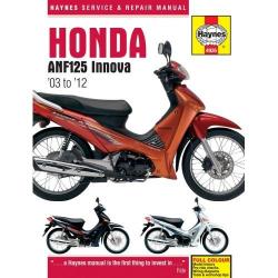 Haynes 4926 Honda Anf125 Innova 2003 To 2012 Repair Manual