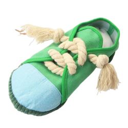 Simulated Canvas Shoes Pet Sound Toy