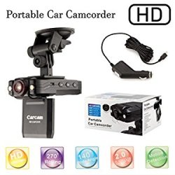 Hd Car Vehicle Dash Cam Dashboard Camera Ir Dvr Night Vision Record 'executive With 2.0 Screen'