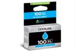 Lexmark N° 100XL Cyan High Yield Ink Car Retail Box product Overview:features 3X The Pages Compared To Standard Yield Genuine Supplies Are Engineered To