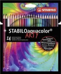 Arty Aquacolor Watercolour Pencils 24 Pack