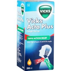 Deals on VICKS Act Plus Cough Syrup - 50ML | Compare Prices & Shop
