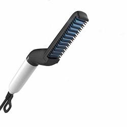 Beard Straightener Quick Hair Styling Comb For Men Electric Hair Curler Hair Straightener Brush Multi-functional Hair Comb