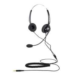 Calltel T800 Stereo-ear Noise-cancelling Headset - Single 3.5MM Jack