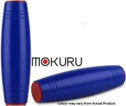 Sceedo Mokuru Fidget Roller Stick Stress Toy Aluminium alloy & Silicone Coated Finish in Blue