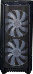 Cooler Master Mastercase H500 2 X 200MM Rgb Fans With Controller Atx Case Handle Mesh And Transparent Covers - Iron Grey