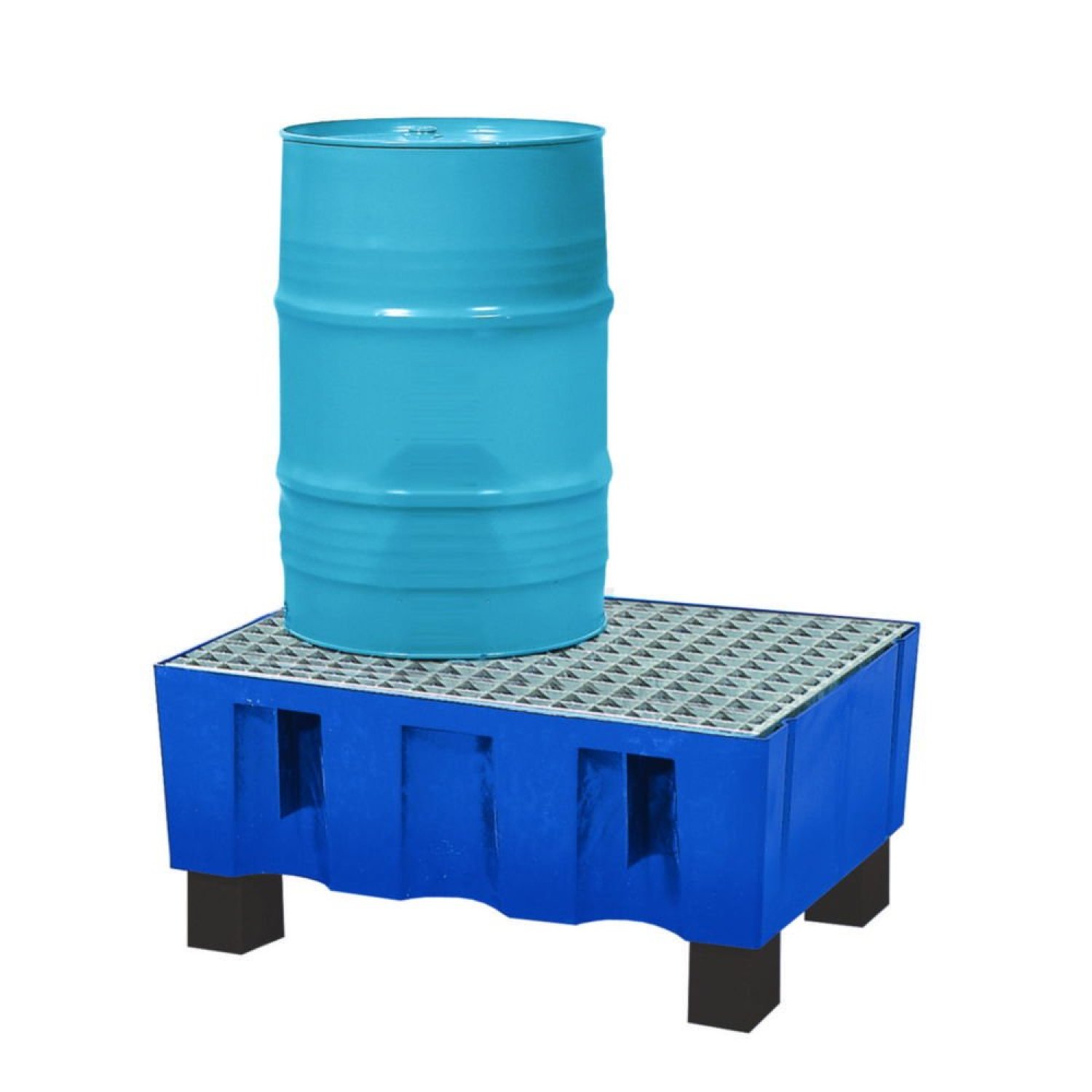 Asecos Drain Tray 714X525X330 Pe Payload 150 Kg Grating Zinc Coated With Feet - At A Discount